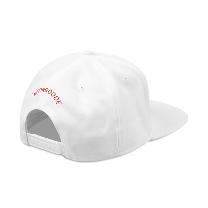 Snapback Hat - Effingoode Cracked Shield Embroidery