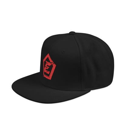 Snapback Hat - Effingoode Cracked Shield Embroidery