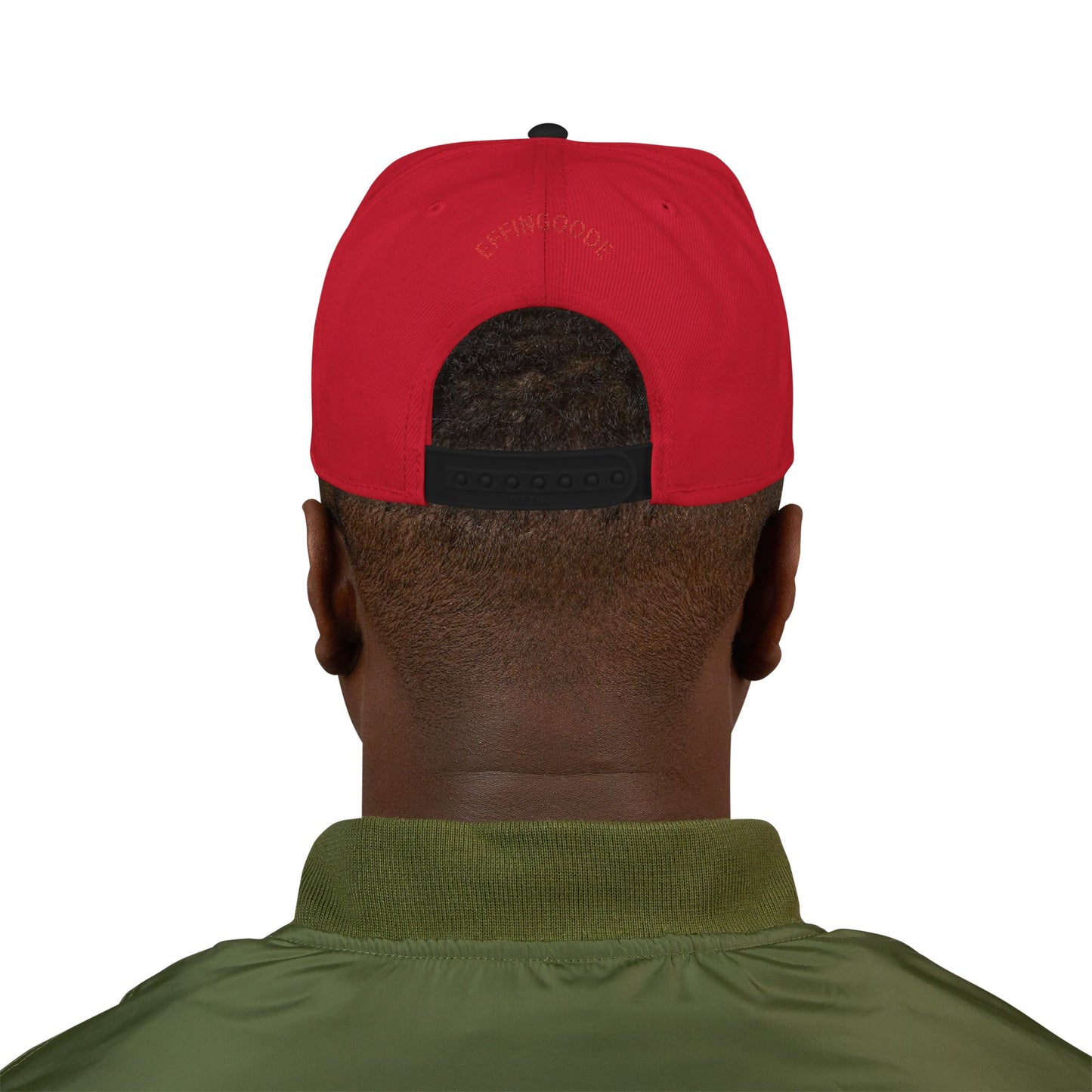 Snapback Hat - Effingoode Cracked Shield Embroidery