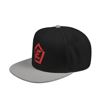 Snapback Hat - Effingoode Cracked Shield Embroidery